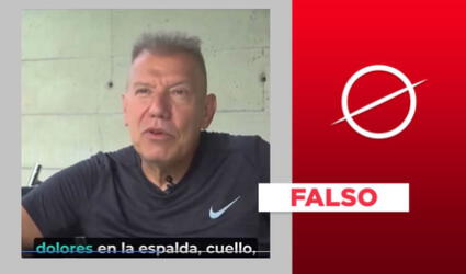 Raúl Romero no recomendó "cura" contra dolencias articulares: video es apócrifo