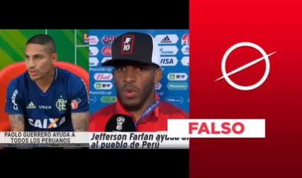 Paolo Guerrero y Jefferson Farfán no impulsan proyectos para "ayudar a todos los peruanos": son videos falsos