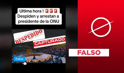 El secretario general de la ONU, António Guterres, no fue despedido ni arrestado en julio de 2024