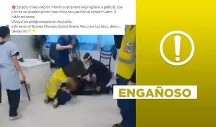 Video viral no evidencia reciente “vacunación infantil” y “genocidio” en Australia