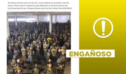 Video no muestra a veteranos de guerra organizándose para las elecciones de EE. UU. en 2024