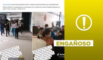 Video de “rechazo ciudadano” a Patricia Chirinos en Piura no es actual: data de 2023