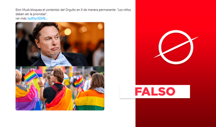 Elon Musk no bloqueó contenido de la comunidad LGBTQI+ en X