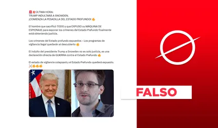 Donald Trump no dijo que indultará a Edward Snowden tras revelar red de espionaje internacional en 2013