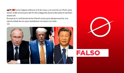 Donald Trump no asistirá a Rusia el 9 de mayo por el Día de la Victoria