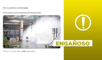Video no corresponde a una inundación ocurrida en el Conurbano de Buenos Aires en mayo de 2025