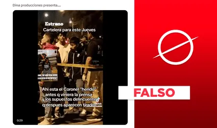 Este video no muestra supuesto montaje antes de enfrentamiento en la Vía Expresa en Perú