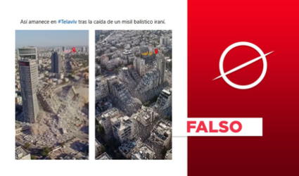 Estos videos no exponen cómo "amaneció" Tel Aviv el 14 de junio tras el ataque de Irán: son IA