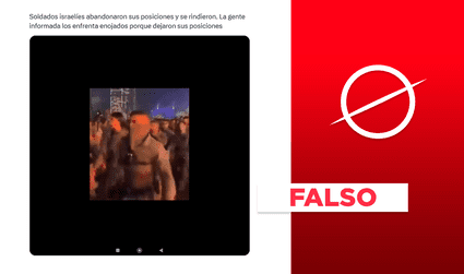 Este video no muestra deserción de soldados israelíes en protesta por enfrentamientos contra Irán