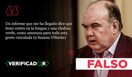 José Miguel Castro, delator del caso Villarán, no fue encontrado con una chalina verde y la lengua cortada