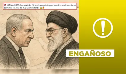 Irán sí advirtió posibilidad de que guerra con Israel se reanude, pero no amenazó con destruir Tel Aviv