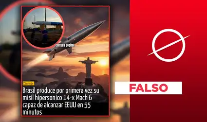 Brasil no produce por primera vez "misil" hipersónico '14-X' en 2025: es un motor y fue probado el 2021