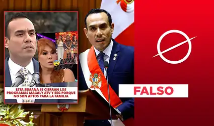 José Jerí no presentó proyecto ley al Congreso para cerrar los programas ‘Esto es Guerra’ y ‘Magaly TV'