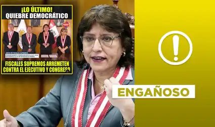 Fiscales Supremos sí grabaron un video criticando la ley de extinción de dominio, pero no fue en noviembre de 2025
