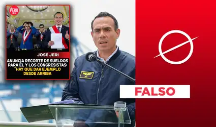 José Jerí no anunció que recortará su sueldo y el de los congresistas durante su mandato