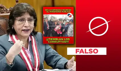 Delia Espinoza no volvió al Ministerio Público como Fiscal de la Nación: video fue descontextualizado