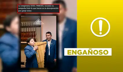 Susel Paredes no visito la Escuela de Folklore José María Arguedas como parte de su campaña a la alcaldía de Lima: foto es de 2023