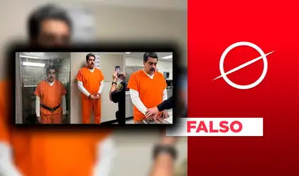 Fotografías de Nicolás Maduro en instalaciones de prisión en Nueva York fueron generadas con inteligencia artificial