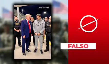 Video de Nicolás Maduro junto a Donald Trump en Estados Unidos tras su detención es un montaje creado con IA