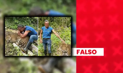 Historia de otorongo que sería devuelta a su hábitat por cuidador iquiteño carece de evidencia e incluye imágenes creadas con IA