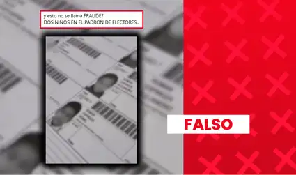 Es falso que lista oficial de las EG 2026 incluyera menores de edad como votantes: se trataba de adultos con DNI desactualizado