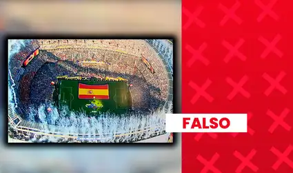 Es falso que la Federación Española de Fútbol expresara su malestar por los fuegos artificiales de la celebración del Mundial