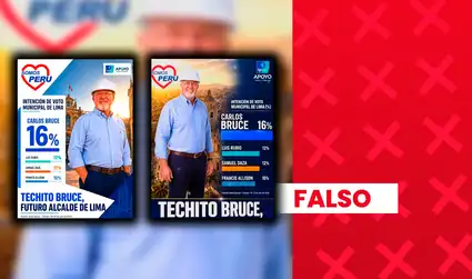 Encuestas de intención de voto para la alcaldía de Lima Metropolitana son atribuidas falsamente a Ipsos