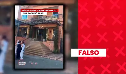 Video que muestra el movimiento brusco de edificios es atribuido falsamente al terremoto de Ayacucho: fue grabado en Pereira, Colombia, el 10 de agosto