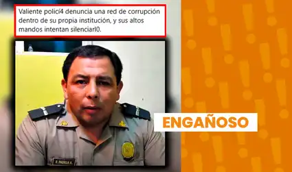 Video de policía que denuncia corrupción en la PNP no es actual: las imágenes corresponden a un caso de 2015