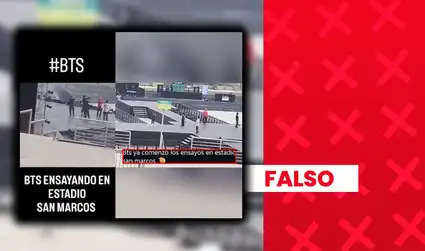 Es falso que BTS haya sido captado durante un ensayo previo a sus conciertos en Perú: virales muestran a ENHYPEN, otro grupo surcoreano que visitó el país en julio