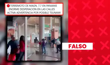 Video de sismo en el aeropuerto de Pereira circula falsamente como si fuera del terremoto en Panamá