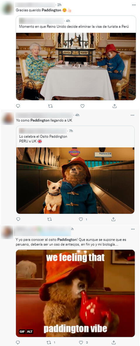 “Mi causa Paddington”: Usuarios reaccionan a la exoneración de visa para los peruanos que viajen a Reino Unido