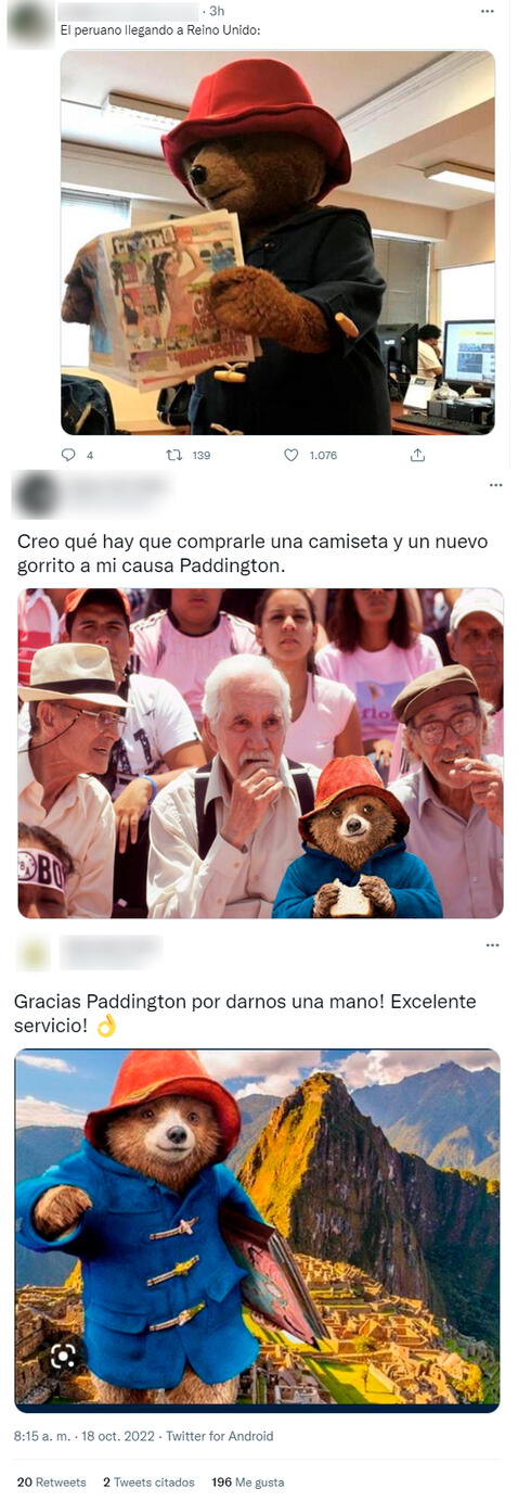 “Mi causa Paddington”: Usuarios reaccionan a la exoneración de visa para los peruanos que viajen a Reino Unido