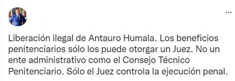 INPE otorga libertad a Antauro Humala y así reaccionan en las redes sociales