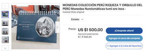 ¿Conservas estas monedas? No las tires porque ahora pueden valer más de S/ 5.000