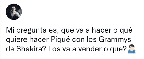 Medios internacionales reportan que Gerard Piqué no entregaría las Grammy's de Shakira