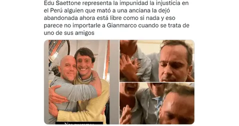 Gian Marco y Edu Saettone