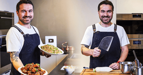Giacomo Bocchio se luce como uno de los jurados de 'El gran chef: famosos'. Foto: Instagram Giacomo Bocchio   