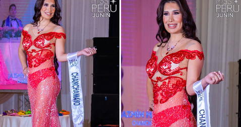  Jazmín Martínez representó a Chanchamayo. Foto: Miss Perú Junín Facebook<br><br>  