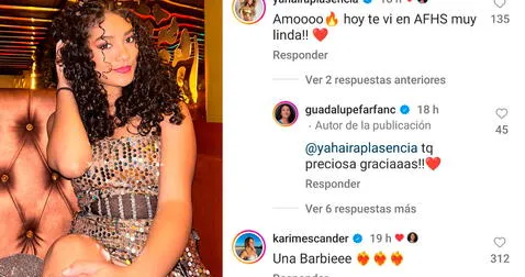  La actriz Guadalupe Farfán recibió comentarios positivos por su personaje de July en 'AFHS'. Foto: captura Guadalupe Farfán Instagram<br><br>  