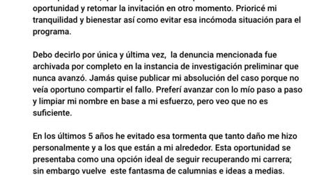 Guillermo Castañeda no descarta participar en otra temporada de 'El gran chef: famosos'   