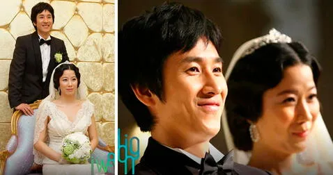  Lee Sun Kyun se casó con la actriz Jeon Hye-jin el 23 de mayo de 2009. Foto: KPculture<br><br>    