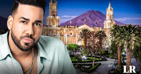 Romeo Santos cerrará su año musical con un concierto en Arequipa. Foto: composición La República   