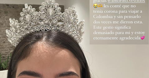  Kyara Villanella contó cómo consiguió su corona. Foto: captura Kyara Villanella Instagram<br><br>    