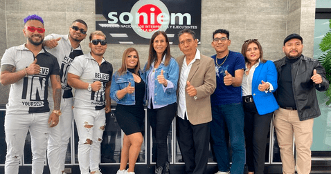 Artistas del Soniem felicitan a sus colegas nominados a los Latin Grammy 2023. Foto: difusión   