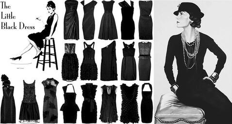 Pequeño vestido negro de Coco Chanel