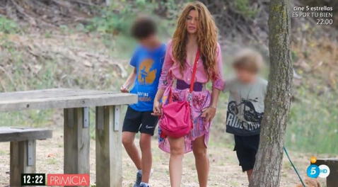 Shakira: Difunden fotografía de la cantante, tras el beso de Piqué y su nueva novia