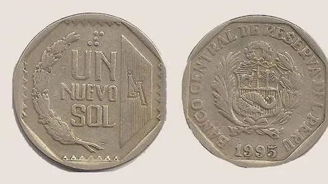 ¿Cuánto vale una moneda de S/ 1 de 1995?