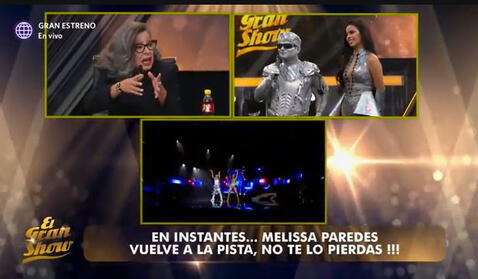 Robotín tras su presentación en “El gran show”: “Jamás me corrí para responder”