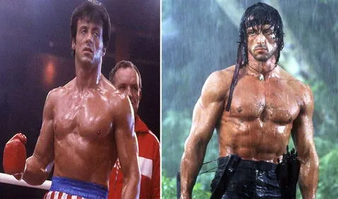 Rocky and Rambo are two of Sylvester Stallone's most popular characters.  Photo: Metro-Goldwyn-Mayer/Orion Pictures Corporation